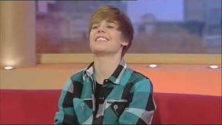 Justin Bieber  UK Interview on GMTV HQ [upl. by Alyakem69]