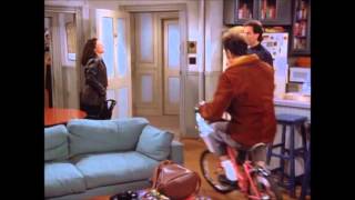 Seinfeld Elaine and Kramer and the bike [upl. by Eidurt]