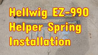 Hellwig Helper Spring EZ990 Install on a 1989 Chevy K1500Get the sag out [upl. by Cofsky]