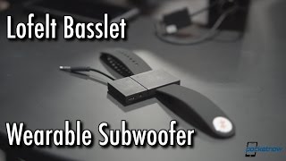 A Wearable Subwoofer Lofelt Basslet Hands On  CES 2017  Pocketnow [upl. by Mohammad]