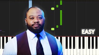 Moise Mbiye  O Landi Nga Ti Awa  EASY PIANO TUTORIAL BY Extreme Midi [upl. by Norward]