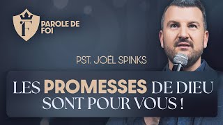 Les PROMESSES de Dieu sont pour vous   Pst Joël Spinks  Parole de foi [upl. by Akceber]