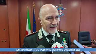 COSENZA PRESENTATO IL CALENDARIO STORICO DEI CARABINIERI 2025 [upl. by Tilla]