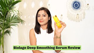 Biolage Deep Smoothing Serum Review  Soumali Adhikary [upl. by Urbanna]