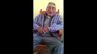 Grandpa Speaking Nahuatl [upl. by Sirovaj]