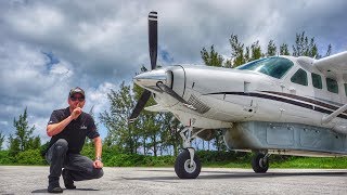 TOP SECRET Mission to the BAHAMAS flying the CESSNA CARAVAN [upl. by Akinet628]