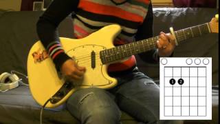 Comment jouer Black M Je garde le sourir ★Tuto Guitare Tab ★ [upl. by Ynnaej]