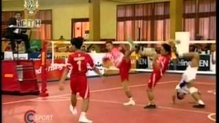 SepakTakraw SEA Games 2011 IndonesiaThailand Mens Team A [upl. by Aroved]