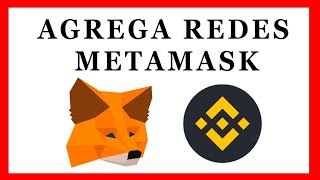 Agregar redes y tokens al Metamask Smart Chain tokens Pruebas [upl. by Mullane]