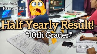 Half Yearly Result  10th Grader 202425 CBSE [upl. by Ienttirb]