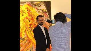 ARTISTALI PRESENT quotEXIBITION AT ANIMA GALLERY PEARL QATARquot [upl. by Llerral]