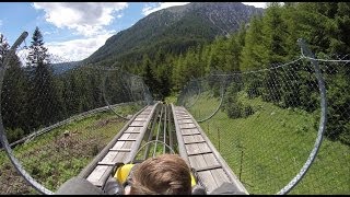 Rodelbahn Alpine Coaster Imst Austria Full ride in HQ 1080p 25fps Go Pro Hero3 Black Edition [upl. by Lainahtan]