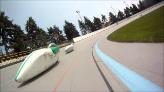 2014 Northbrook IL Velodrome 100 Lap Streamliner Race [upl. by Hobard]