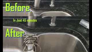 Easy How To Replace the Silicone on an Undercounter Sink [upl. by Rettuc]