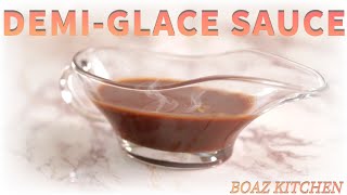 Demiglace Sauce recipe 데미그라스 소스 [upl. by Elylrac]