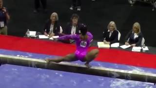 Nadia Comaneci 1976 vs Simone Biles 2016 [upl. by Ahsenik]