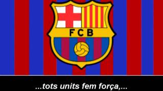 Himne del FC Barcelona Lletra  Himno de FC Barcelona Letra [upl. by Bass]