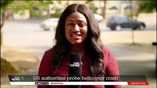 US authorities probe helicopter crash that killed Nigerian bank executive [upl. by Baugh]