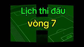 Kết quả và Lịch thi đấu vòng 7 Ngoại hạng Anh [upl. by Aelgna]