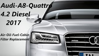 Audi A8 42 DieselFull Service [upl. by Oretos]