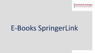 How to download Springer E Book Free of cost [upl. by Anahir533]