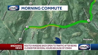 Route 9 in Keene back open after crash [upl. by Manchester444]