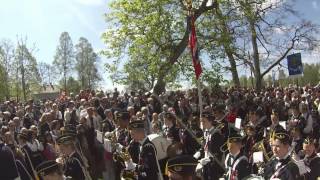 Barnetåget på Eidsvollsbygningen 17 mai 2014 [upl. by Fortunna275]