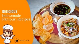 Pani Puri Recipe  पानी पूरी  गोलगप्पा  Suji ke Golgappe  Perfect fuchka recipe in bengali [upl. by Nim]