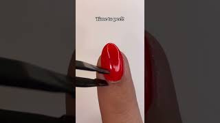 Trying peel off nail polish nailpolishhack nailhacks IPSY [upl. by Clauddetta]