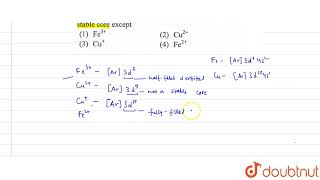 In case of transition metals certain atoms can lose different numbers of valence electrons ie [upl. by Marcello]