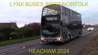 West Norfolk School Buses Norfolk Lavender Heacham 2024 [upl. by Ahcatan]