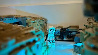 Lego Star Wars moc Imperial Base wstormtroopers [upl. by Eisnyl]