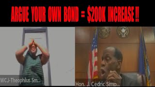 Argue bond against both your attorneys AND the judges adviceget a 200k increase [upl. by Fenn415]