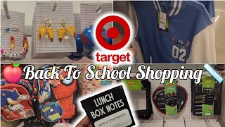 🍎🎒2024 Target Back To School Shopping new walkthrough School shopping children education [upl. by Daph]