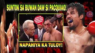 👊🇵🇭SUNTOK SA BUWAN LANG DAW SI PACQUIAO SA KANILANG LABAN  AYON BUGBOG LANG ANG INABOT [upl. by Theodora566]