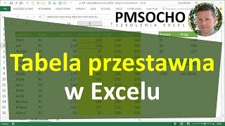 EXCEL  Tabele przestawne [upl. by Filemon785]