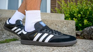 Are These WORTH The HYPE  Adidas Samba OG  Review  OnFoot [upl. by Nreval]