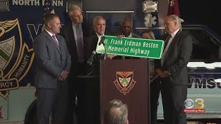 Lansdale road renamed Dr Frank Erdman Boston Memorial Highway [upl. by Nysila]