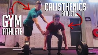 GYM WORKOUT  Calisthenics Athlete In The Gym BENCH PRESS amp DEADLIFT  Browney [upl. by Ayoras]