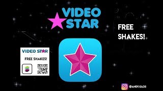 FREE VIDEO STAR QR CODES 10 Shakes PLUS TUTORIAL [upl. by Atiraj]