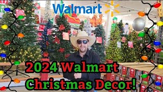 Walmart 2024 Christmas Decorations Walkthrough Festive Holiday Finds [upl. by Bernita]