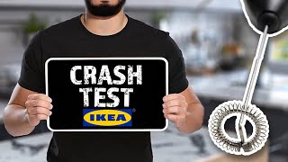 ❓️ Crash Teste IKEA Mousseur À Lait [upl. by Ttezil]