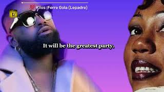 100kilos Ferre Gola English translated lyrics [upl. by Sexela697]