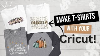 How to Make TShirts with Cricut Maker 3  4 Ways [upl. by Inahpets]