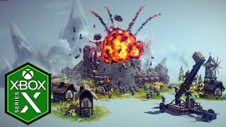 Besiege Xbox Series X Gameplay Optimized Xbox Game Pass Game Preview [upl. by Shiroma]