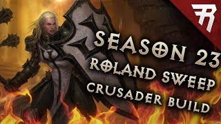 Diablo 3 Season 30 Crusader Roland Build 277 [upl. by Joelly]