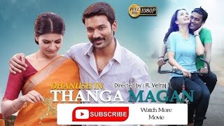 Thanga MaganDhanush South Indian latest movie hindi dubbed new released 2024 [upl. by Nerat]