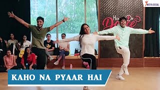 Energetic 😍 Dance Performance  Kaho Na Pyaar Hai  Sitaron Ki Mehfil  Natya Social [upl. by Grieve997]