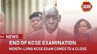 Monthlong KCSE exam comes to a close [upl. by Gifferd]