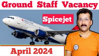 Spicejet walkin Interview  Ground Staff Jobs  Airlines Airport vacancy  flyairIndia [upl. by Roselin]